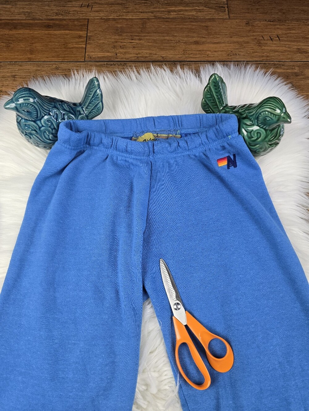 Aviator Nation limited Edition very RARE 7 Stripe Signature Sweatpants Small - Picture 4 of 15